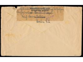 Stempel Feldpost  Mil. Miss. Konstantinopel  16.12.16 und seltener zweisprachiger (deutsch / arabisch) Briefstempel  Zentrals