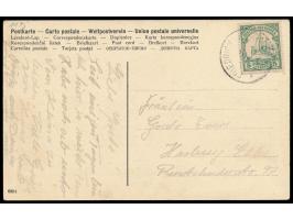 Ansichtskarte  Herbertshöhe - Eingeborene von Takubar (Gazelle-Halbinsel),  Frankatur 5 Pf., Stempel  Friedrich-Wilhelmshafen