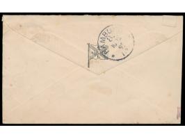 Stempel Deutsche Seepost  Ost-Afrikanische Zweiglinie I  4.11.95,  Dampfer Peters  auf der Südlichen Zweiglinie ,  klarer Abs