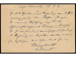 Ganzsache 3 Pesa mit Stempel  Lindi  7.9.03 an die Missionshandlung der ev. Brüder-Gemeinde in Kyimbila (Bezirk Langenburg), 