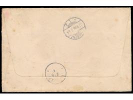 Stempel  Pangani  2.8.06 auf  Einschreibbrief  2. Gewicht mit 2 x 15 H. nach Graudenz, R-Zettel Einfeldt Nr. 4, Durchgangstem