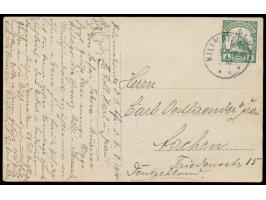 Stempel  Kilimatinde  7.9.10 auf Foto-Ansichtskarte mit Beschreibung des Absenders: "Affenbrotbaum in der Nähe von Mpapua, me