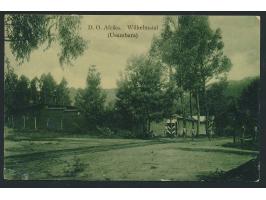 Ansichtskarte &nbsp;Wilhelmsthal (Usambara) &nbsp;mit Abbildung des Askari-Wachpostens, Verlag Walther Dobbertin, geschrieben