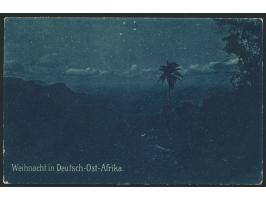 Stempel &nbsp;MSP No. 11 &nbsp;25.11.11, &nbsp;S.M.S. Seeadler &nbsp;in Daressalam, zwei Abschläge auf Ansichtskarte &quot;We