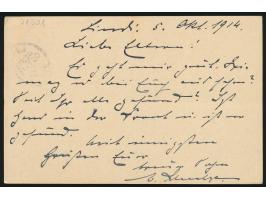 Ganzsache 7 1/2 H. mit Stempel &nbsp;Lindi &nbsp;5.10.14 nach Berlin, befördert mit 1. Postangang über Portugiesisch-Ostafrik