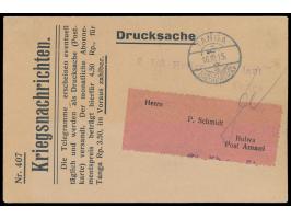 Setzkasten-L2 &nbsp;2 1/2 Heller Frei laut / Ein. Nachw. in Tanga &nbsp;(zweite Zeile schwach) und Stempel Tanga a 16.10.15 a