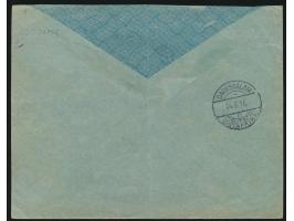 Morogoro-Vorausfrankierungsumschlag  mit Bahnpoststempel  Mittellandbahn (Deutsch-Ostafrika) b  ohne Zug-Nr. 23.6.16 nach Dar