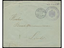 Vorausfrankierungsumschlag von Morogoro &nbsp;mit rückseitigem Absendereindruck &quot;Daressalam / Postfach 19&quot; und Stem