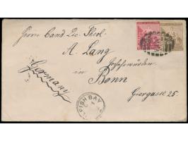 Cape of Good Hope &nbsp;1 d. und 2 d. mit &nbsp;Nummernstempel 300 &nbsp;und Stempel &nbsp;Walfish Bay &nbsp;8.11.92 nach Deu