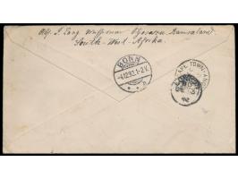 Cape of Good Hope &nbsp;1 d. und 2 d. mit &nbsp;Nummernstempel 300 &nbsp;und Stempel &nbsp;Walfish Bay &nbsp;8.11.92 nach Deu