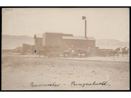 Stempel  Prinzenbucht  22.11.11 auf Foto-Ansichtskarte  Condensator - Prinzenbucht",  seltene Privataufnahme, Frankatur 5 Pf.