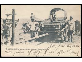 Stempel &nbsp;MSP No. 70 &nbsp;11.9.04, Dampfer Silvia (4. Transportstaffel) während der Liegezeit in Swakopmund, auf Ansicht