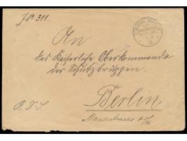 Stempel Deutsche Seepost  Ost-Afrikanische Hauptlinie o  5.3.05,  Dampfer Markgraf auf der Heimreise in Antwerpen, Reichsdien