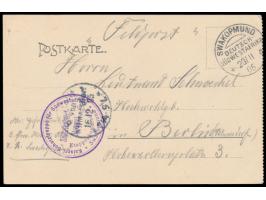 Ansichtskarte &nbsp;Abbabis (Eisenbahnstation) , Stempel &nbsp;Swakopmund a &nbsp;23.11.05 und Briefstempel Etappenkommandant