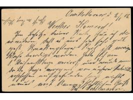 violetter L2  Owikokorero / D.-S.-W.-Afrika  und  Petschaftstempel  3.1.06 auf Feldpost-Vordruckkarte nach Seeis, Briefstempe