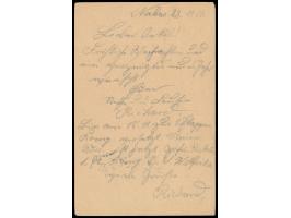 Stempel  Ukamas  24.11.06 und seltener Briefstempel  1. Etappenkompagnie  auf Feldpost-Vordruckkarte (Vogenbeck FKP 3), gesch