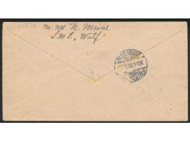 Stempel  MSP No. 24  19.10.98,  Dampfer Lulu Bohlen  auf der Fahrt nach Kamerun, Ablösungstransport für die Kriegsschiffe auf