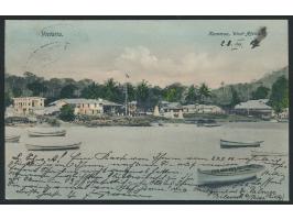 Stempel Deutsche Seepost &nbsp;Linie Hamburg - Westafrika VI. &nbsp;25.3.07, &nbsp;Dampfer Gertrud Woermann, &nbsp;Frankatur 