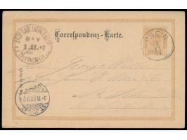 Ganzsache 2 Kr. Kaiser Franz Joseph (1897) mit rückseitigem  Bildzudruck "Carl-Ludwig-Haus - Rax-Alpe ..." , Postablagestempe
