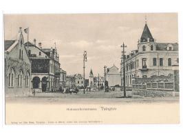 Ansichtskarte  Tsingtau - Hohenzollernstrasse,  Verlag von Otto Rose, Tsingtau, ungebraucht, ca. 1902
Stichwort: Ansichtskart