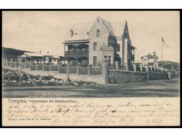 Stempel  MSP No. 49  23.6.03,  NDL-Dampfer Main,  während der Liegezeit in Tsingtau, laut Stempel-Katalog Verwendung bisher n