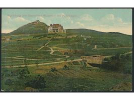 Stempel &nbsp;Schatsykou / Kiautschou &nbsp;23.4.13, klarer Abschlag auf Ansichtskarte &quot;Signalberg und Gouverneur-Wohnha