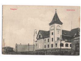 Ansichtskarte  Tsingtau - Seemannsheim,  Verlag Max Grill, ungebraucht, ca. 1914
Stichwort: Ansichtskarten / Reklamekarten un