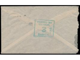 Brief mit Stempel  Apia  31.1.18  an "Prisoner of War" Hermann Kirmis in Sogi  (vermutlich  Internment Camp Savalalo) , vorde