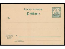 Ganzsachen-Doppelkarte 5 Pf. mit  Aufdruck "Specimen",  MiPr. 250 , signiert Dr, Steuer VÖB
