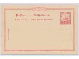 Probedruck  Ganzsache 10 Pf. (3. und 4. Adresszeile 56 und 74 mm), MiPr. 125 
