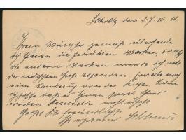 Stempel  Sokode  30.10.10 auf Ganzsache 10 Pf. nach Berlinchen / Neumark, Bedarf
