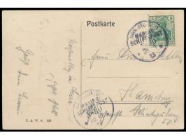 Stempel MSP No. 50 26.10.13, Ablösungstransport für S.M.S. Panther an Bord Dampfer Eleonore Woermann, laut Pohlmann / Kessing