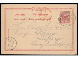 Deutsch-Amerikanische Seepost Bremen - New York: &nbsp;Lot von 12 Belegen mit sauberen Abschlägen: III (9.11.93), IV (22.5.94