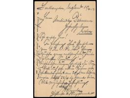 Stempel Deutsche Seepost  Australische Hauptlinie a  15.4.12 und seltener Bordstempel "Norddeutscher Lloyd Bremen /  D. Seydl