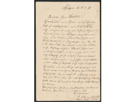 Norwegen-Ganzsache &nbsp;10 Öre mit Stempel Bergen 13.7.1890 nach Großschönau, rückseitig handschriftlicher Absender &nbsp;..