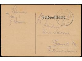 Stempel &nbsp;MSP No. 165 &nbsp;12.11.18, &nbsp;IV. Unterseeboots-Flottille, &nbsp;einen Tag nach dem Waffenstillstand von Co