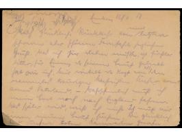 Stempel &nbsp;MSP No. 165 &nbsp;12.11.18, &nbsp;IV. Unterseeboots-Flottille, &nbsp;einen Tag nach dem Waffenstillstand von Co