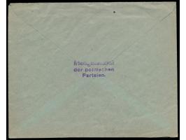 Einzelfrankatur 40 Pf. auf Brief mit Stempel  Deutsch-Eylau 1  28.5.20 innerhalb des Abstimmungsgebietes nach Finckenstein be