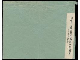 15 Pf. und 25 Pf. (beide Mängel) auf Auslandsbrief nach Schweden, Stempel  Danzig 5  3.9.39, R2  "Aus dem Briefkasten" , vord