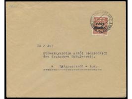 Polnische Post:  Einzelfrankatur 25 Gr. (1929) auf Brief mit Stempel  Gdansk 1 u  7.12.35 nach Bydgoszcz, Bedarf
