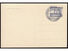 Polnische Post:  5 gr. auf Reklamekarte "Targi Poznanskie 1938", Blanko-Sonderstempel Gdansk 1  Ogolnopolski Zjazd Spiewaczy 