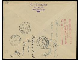 Polnische Post, &nbsp;Einzelfrankatur 55 Gr. &quot;20. Jahrestag der Republik Polen&quot; auf &nbsp;Einschreibbrief &nbsp;nac