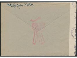 Feldpostbrief mit Stempel &nbsp;Memel 1 &nbsp;3.12.42 nach Coswig, Absender und Briefstempel Kommando Feldpost-Nr. M 06996 = 