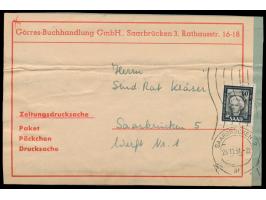 60 C. Beethoven  als sehr seltene portorichtige Einzelfrankatur auf komplettem Adressausschnitt einer  Zeitungsdrucksache , s