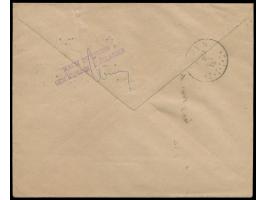 10 C. und 25 C. mit  Firmenlochung "D N / C"  (Louis de Naeyer &amp; Cie) auf Einschreibbrief mit Stempel  Brüssel 1  1.12.15