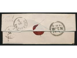 Königreich Polen,  Faltbrief mit K1  Lakroczyn  mit handschriftlichem Datum 18.5.(1862) nach Wien, links unten aufgeschlüssel