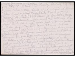 Ganzsache  6 Pf. Tag der Briefmarke  mit Stempel  Hamburg-Harburg 1  4.2.41 nach Amberg, langer Bedarfstext, MiPr. -.-
Stichw