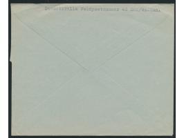 Dienstbrief mit FPSt 23.11.42 nach Wien, Absender und Briefstempel Dienststelle FPNr. 46000 = Stab u. Propaganda-Zug (= Panze
