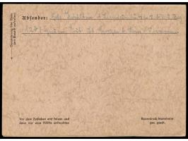 Feldpost-Faltbrief mit Stempel  Sankt Georgen an der Gusen  20.7.44, Absender "... 1. Landesschützen z. b. V. 2. Zug, (12 b) 