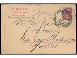 1914 bis 1918, Korrespondenz von 19 Karten und 2 Briefen aus Deutschland an den internierten Kapitän des  Dampfers Braunfels 